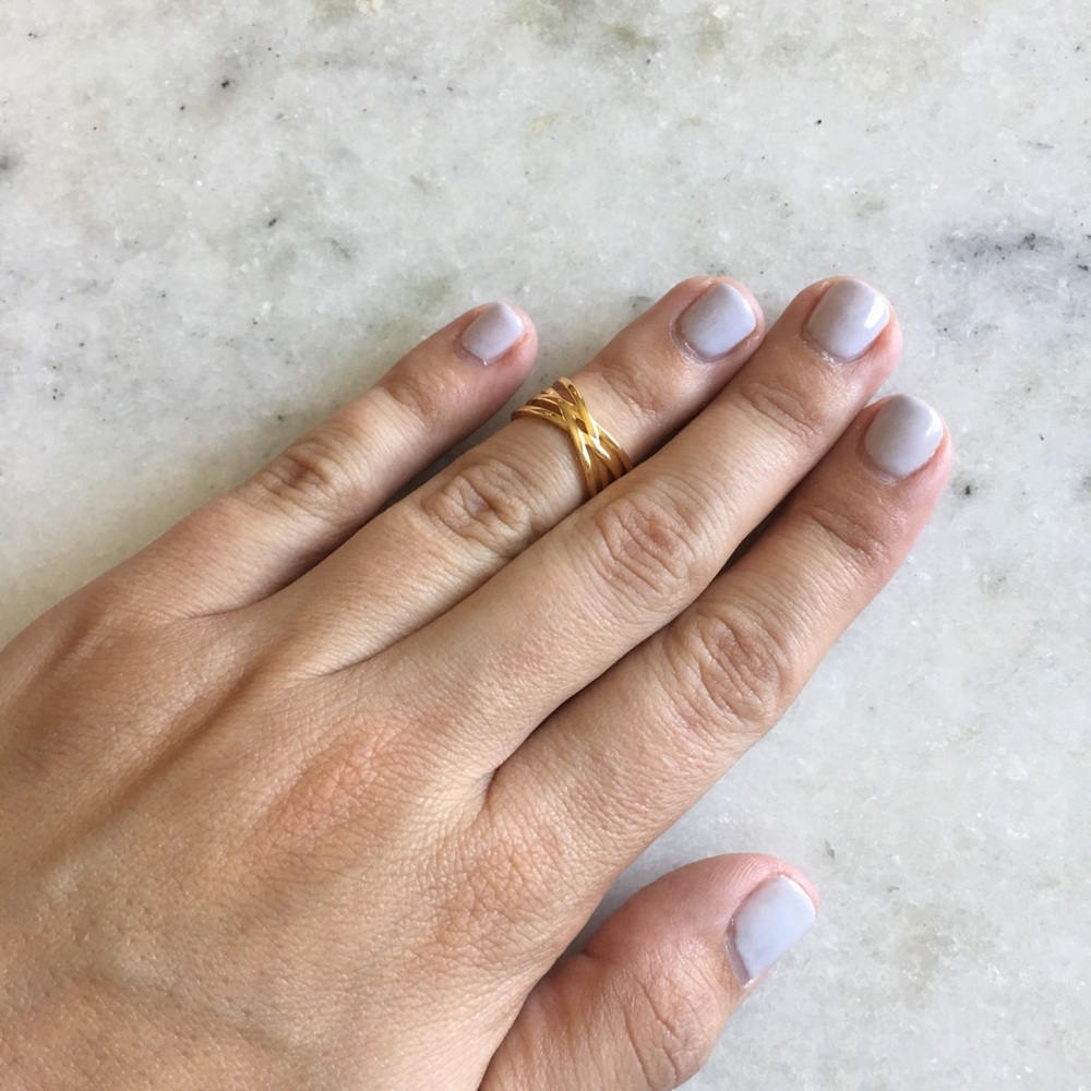 Gorjana - Jillian midi ring (gold) - Picture 2 of 3